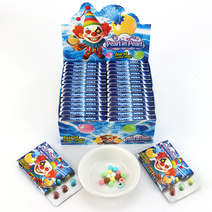 Pearl in Pearl Double Layer Burst Water Polo Refreshing Candy CH-J797