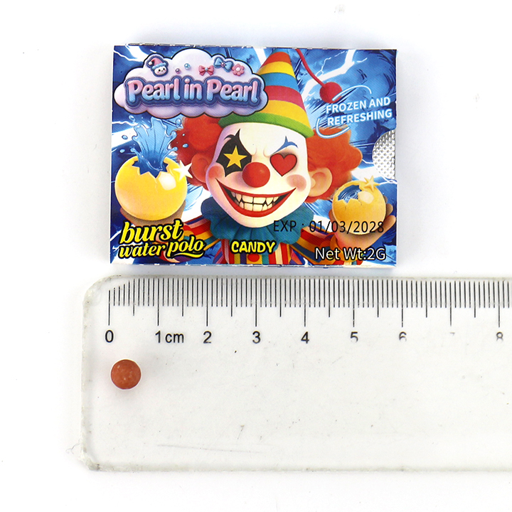 Pearl in Pearl Double Layer Burst Water Polo Refreshing Candy CH-J797