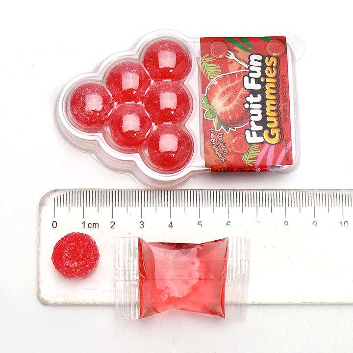 DIY Fruit Fun Gummy Jelly Candy with Liquid Syrup CH-J801