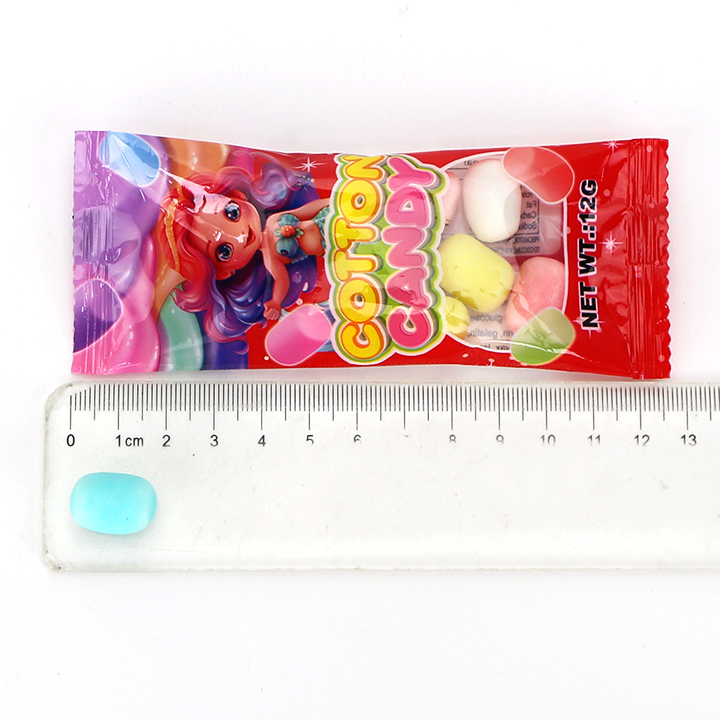 Mini Marshmallow Crispy coated Cotton candy CH-M256