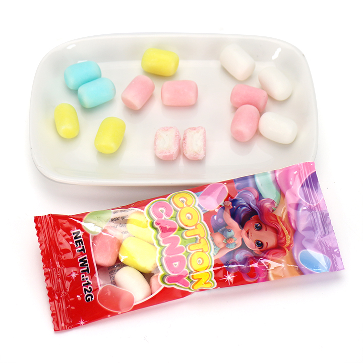 Mini Marshmallow Crispy coated Cotton candy CH-M256