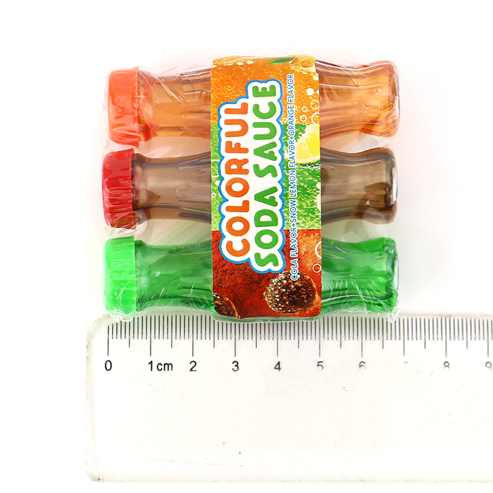 3-in-1 Cola Soda Bottle Sauce 3 Flavors Liquid Jam Candy CH-N802