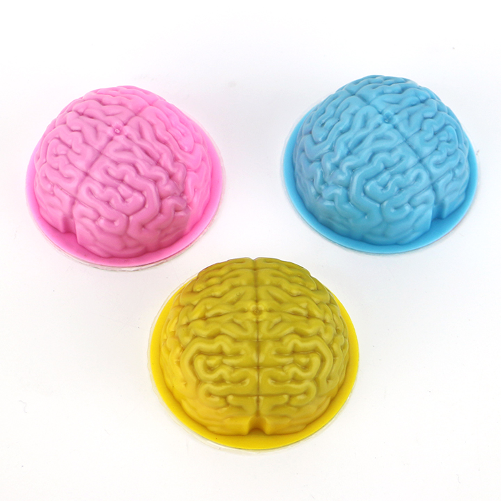 Halloween Brain Shaped Fruit Flavor Syrup Liquid Jam Candy CH-N804