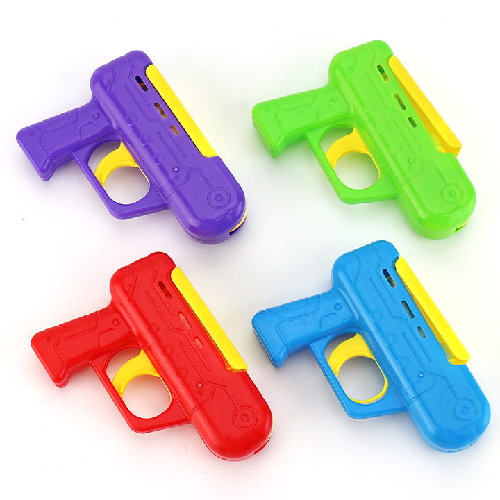 Funny Candy Automatic Pop-up Gun Toy Lollipop Candy Toy CH-T1474