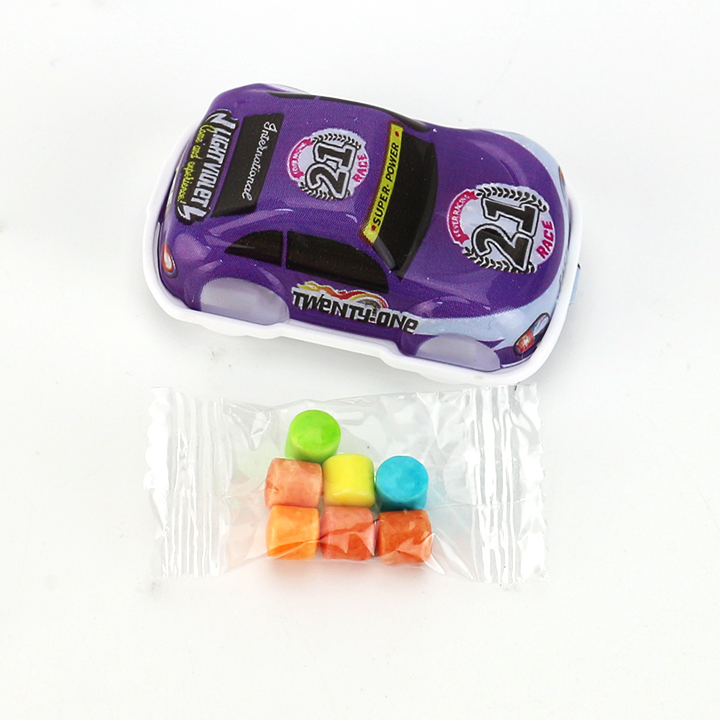 Cartoon Wall-Sliding Race Car Toy Candy CH-T1481