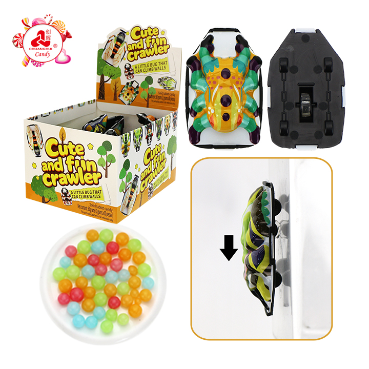 Cartoon Wall-Sliding Insect Car Toy Candy T1482 Cartoon Wall-Sliding Insect Car Toy Candy T1482