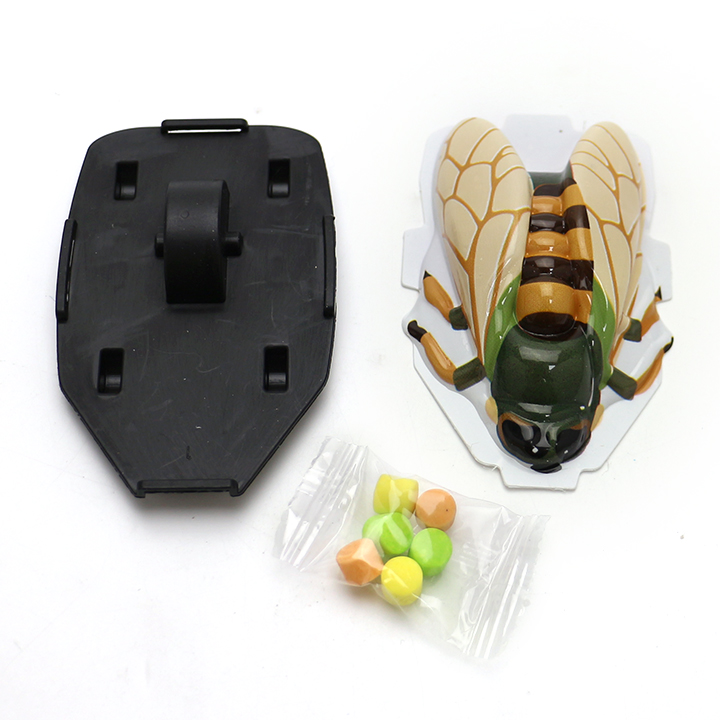 Cartoon Wall-Sliding Insect Car Toy Candy T1482