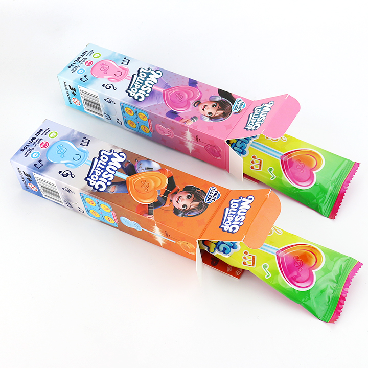 Love-heart shaped Lollipop Bone Conduction Music Guitar Lollipop Toy Candy CH-TB280