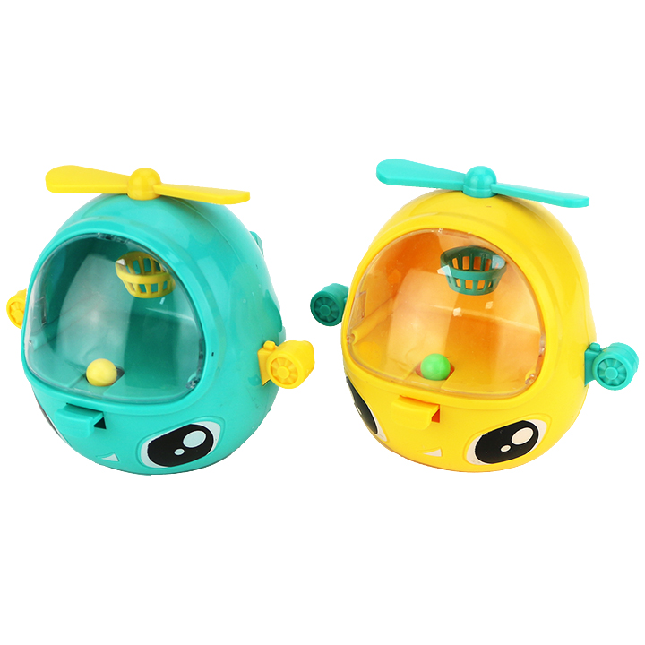 Cartoon Helicopter Basketball Shooting Game Toy Candy CH-TB282