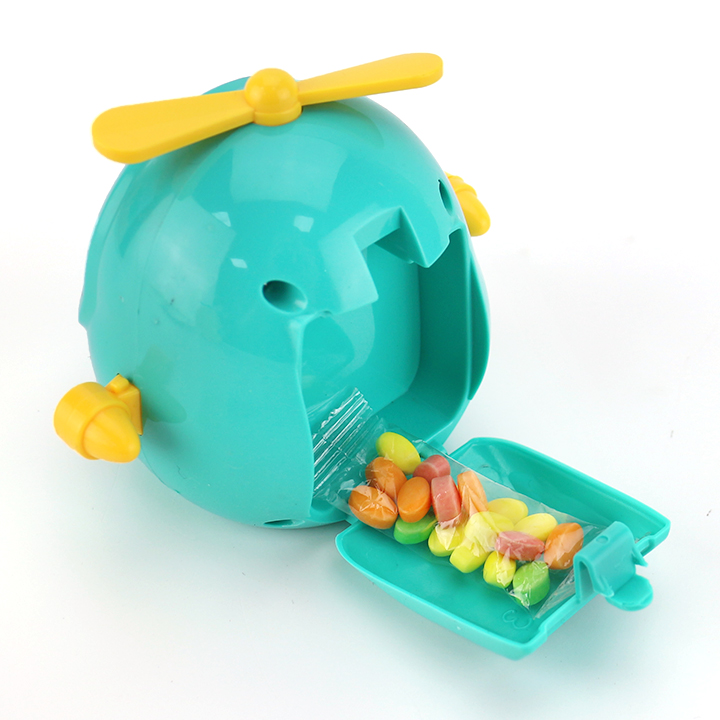 Cartoon Helicopter Basketball Shooting Game Toy Candy CH-TB282