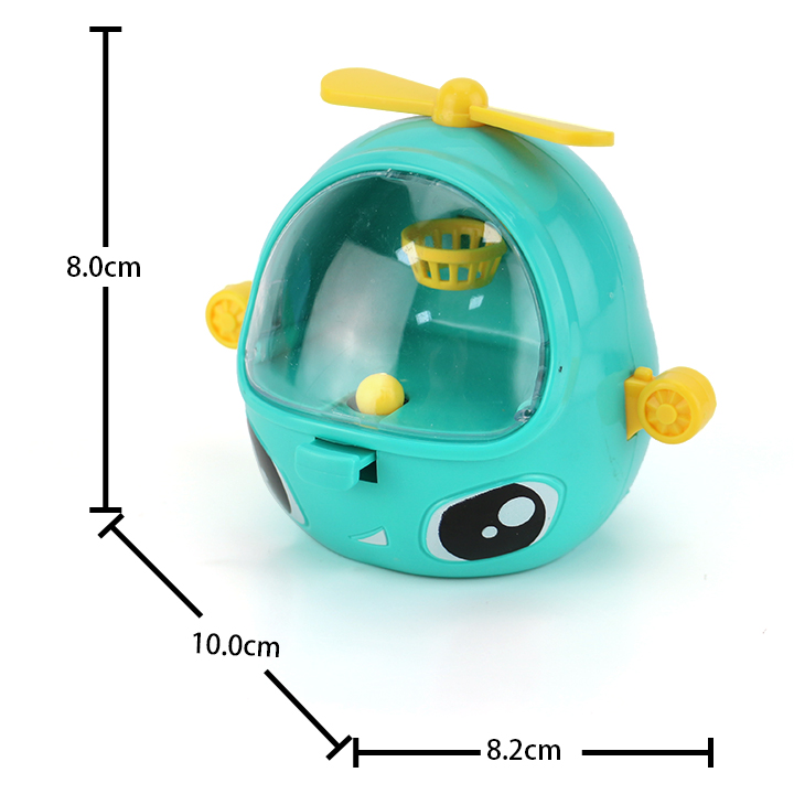 Cartoon Helicopter Basketball Shooting Game Toy Candy CH-TB282