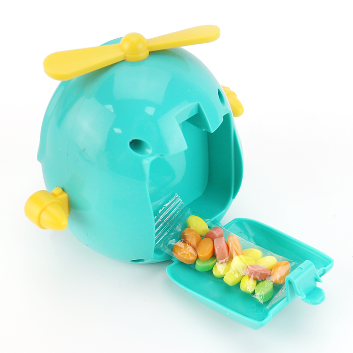 Cartoon Helicopter Basketball Shooting Game Toy Candy CH-TB282