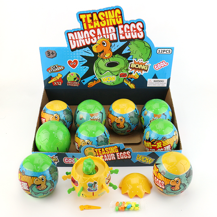Sword Teasing Game Dinosaur Egg Candy Toy CH-TB283