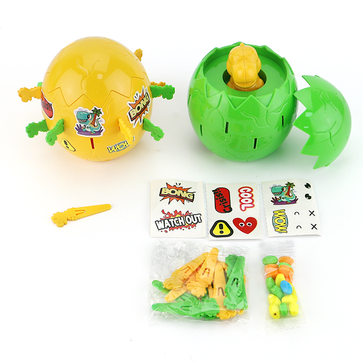 Sword Teasing Game Dinosaur Egg Candy Toy CH-TB283