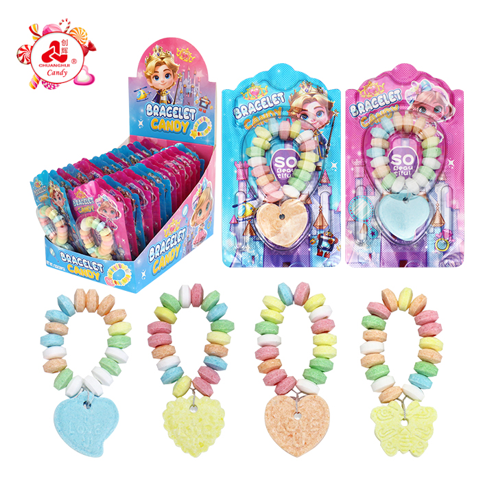Cartoon Princess Necklace Bracelet Pressed Tablet Candy CH-Z304