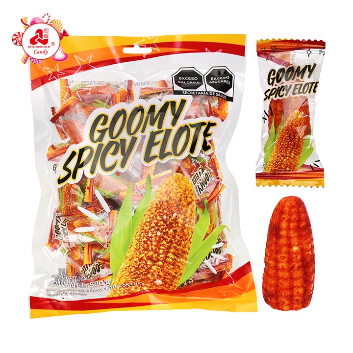 3D Chili Corn Gummy Spicy Corn Goomy Candy CH-J814