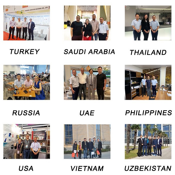 overseas clients of protective film