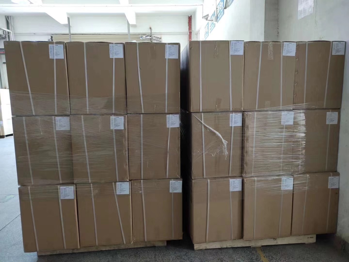 Packed Goods With Pallet Ready To Ship