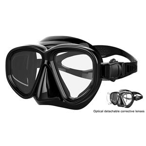 Equipo de buceo sin fugas máscara de snorkel de buceo de entrenamiento MK-500