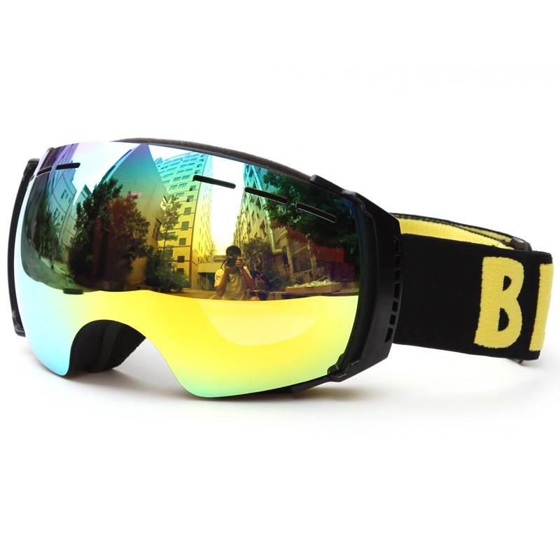 Fashion frameless Polarized wide vision Snowboarding Ski Goggles SNOW-3500