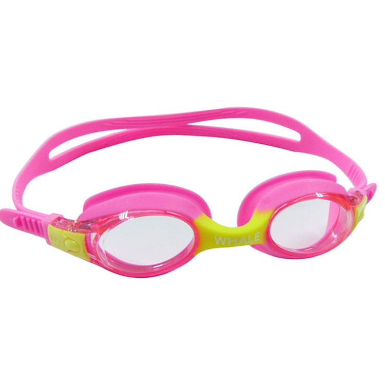 Junior shiny color long lasting anti-fog swim goggles CF-2400