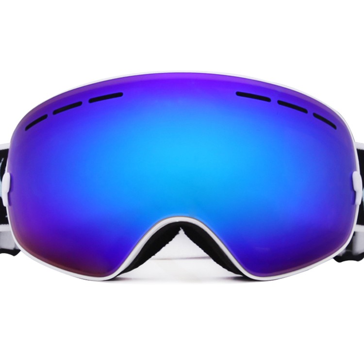 Dual-Layer lens hightened nose foam air vents ski goggles SNOW-3100