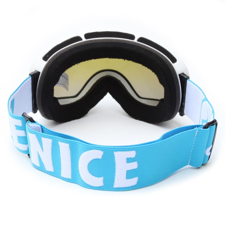 Dual-Layer lens hightened nose foam air vents ski goggles SNOW-3100