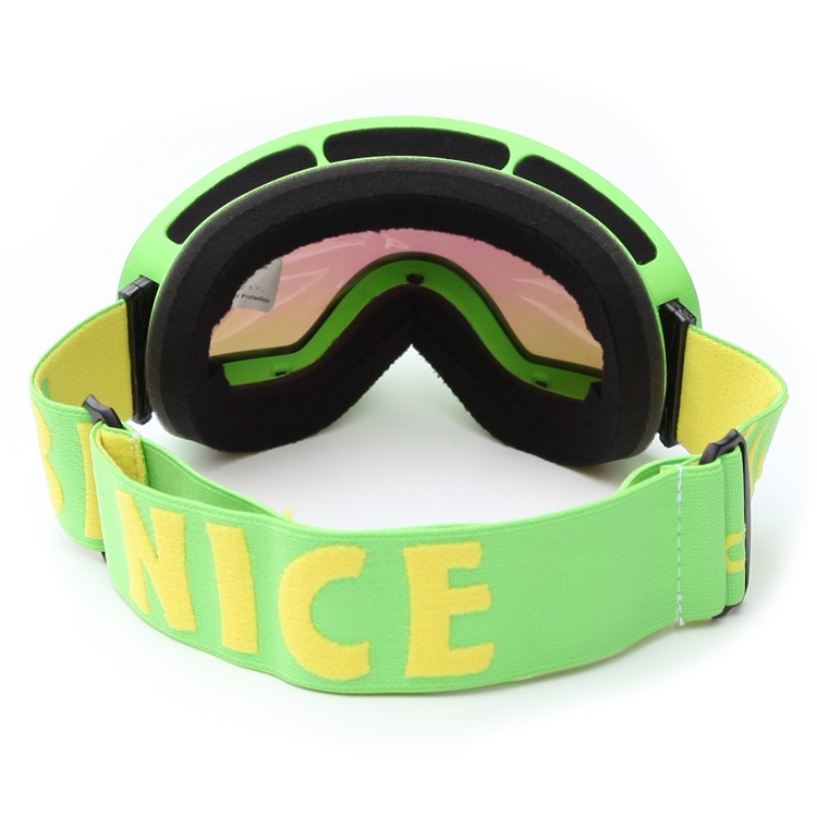 Supply DualLayer lens hightened nose foam air vents ski goggles SNOW