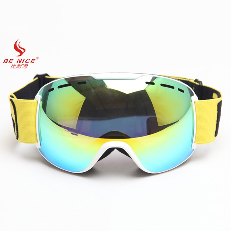 Fast replaceable face pasting sponge bright REVO lens snow sports goggles SNOW-4848