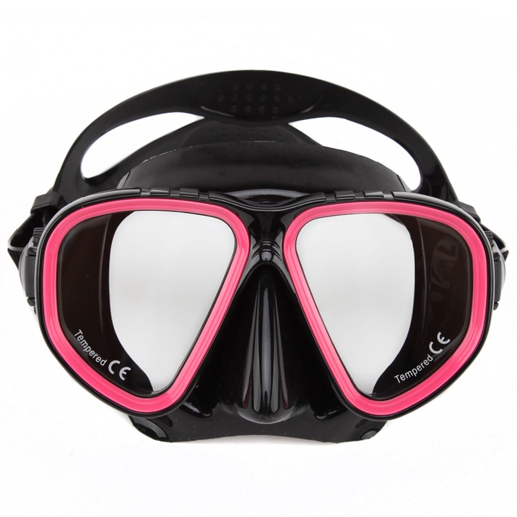 硅胶包裹单面镜片双面镜片可选潜水眼镜MK-300