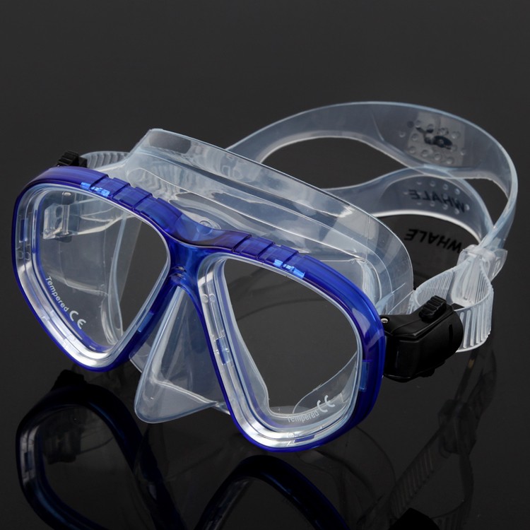 Silicone wrap single-side lens double-sided lens optional diving glasses MK-300