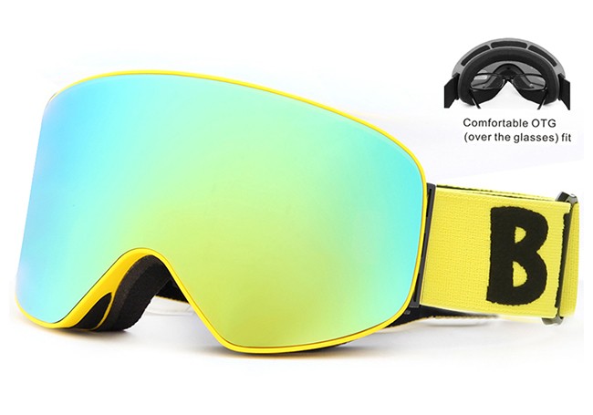 UV protection anti-fog custom ski goggles snowboard glasses SNOW-5100