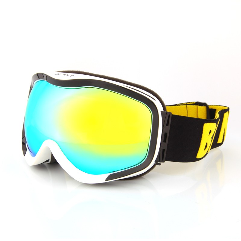 Fashion rectangular frame wide vision Snowboarding Ski Goggles SNOW-4000