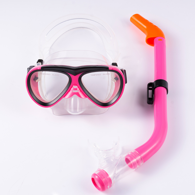 Set da snorkeling per bambini Maschera da snorkeling con set da snorkeling Premium Dry per bambini