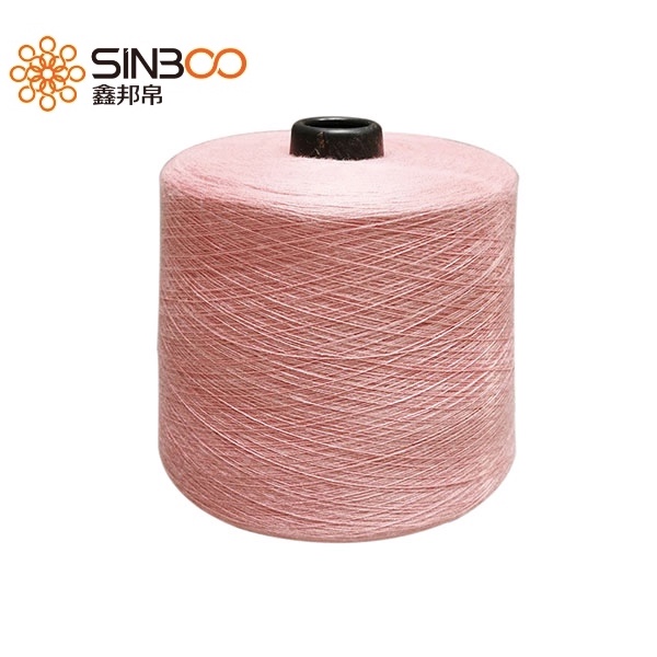 Colored Cope-spun sweater fancy yarn core spun yarn NE28/2 NM 48/2