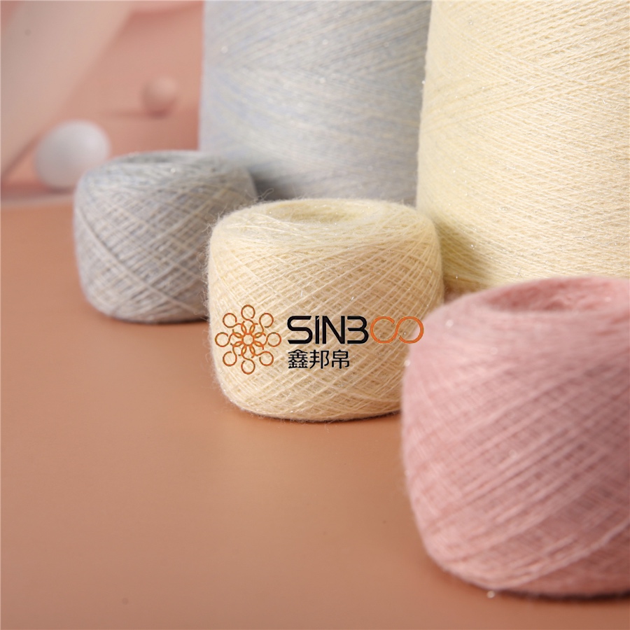 Core Spun Acrylic Nylon Blend yarn