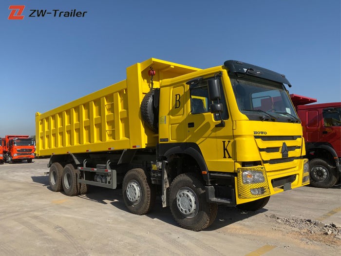 Camion à benne basculante Howo 12 roues 420 ch 30 tonnes