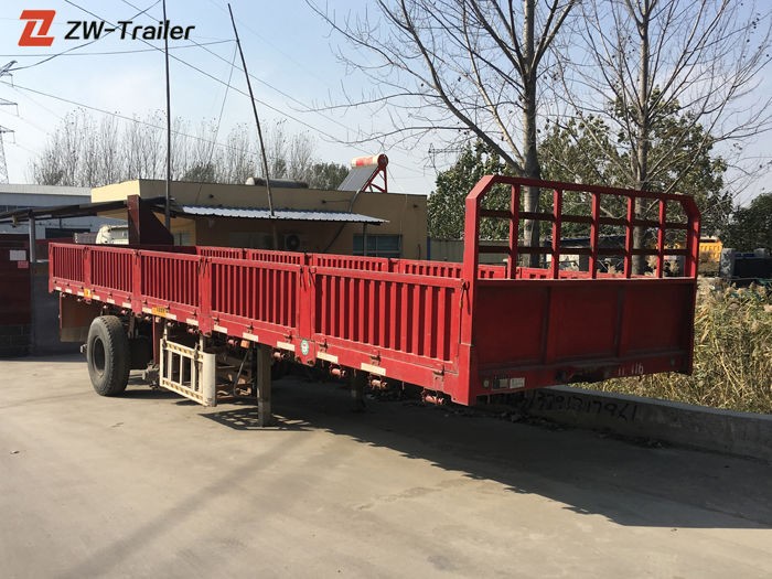 Side Wall Cargo Truck and Trailer Used Trailer for Sale