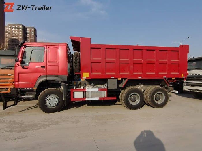 Howo 10 Wheeler 371 25tan Trak Sampah