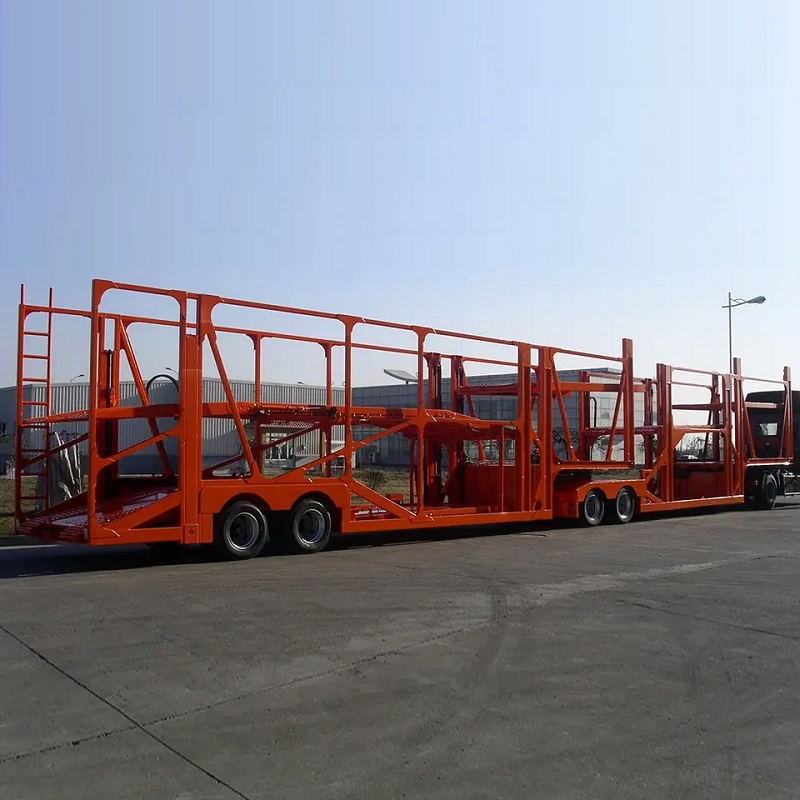 Camion de transport porte-voitures