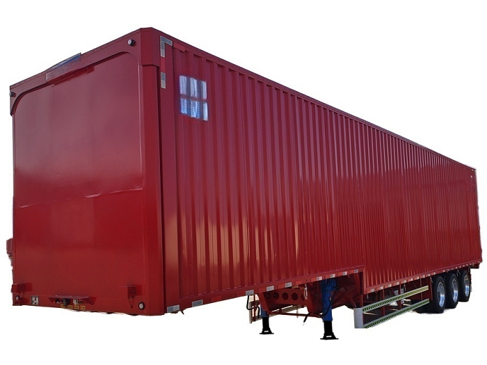 Semi-Trailer Builder Box Trailer Storage