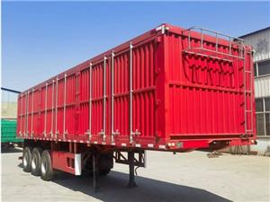 3 AxlesTransporting Van Semi Trailer