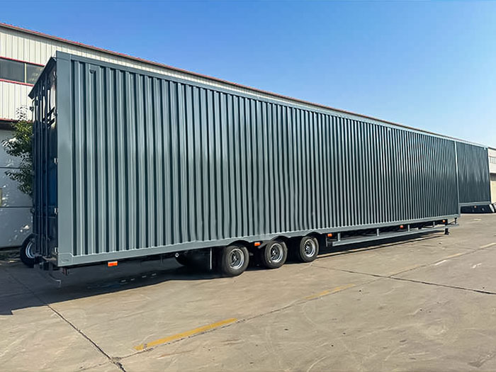 50Ton Cargo Truck Van Box trailer