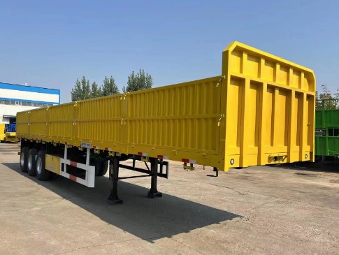 side wall container semi trailer