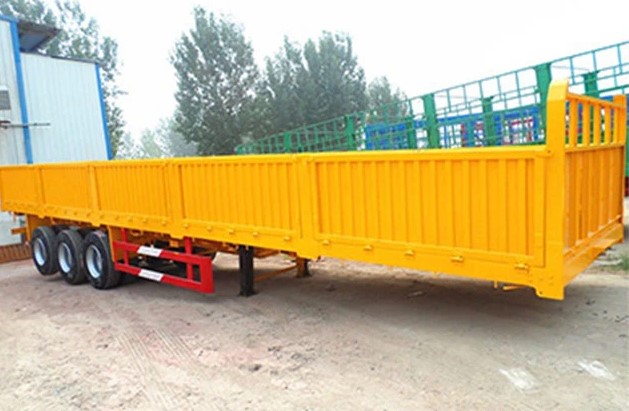 side wall container semi trailer