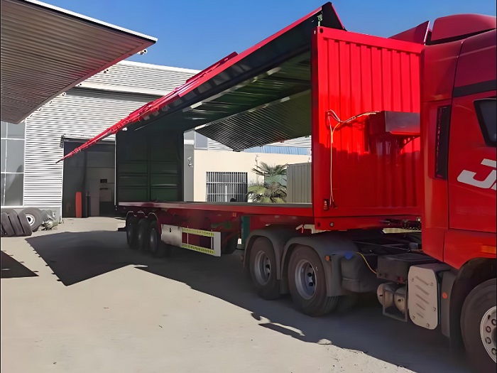 Remolque de caja seca de 53 pies usado de segunda mano