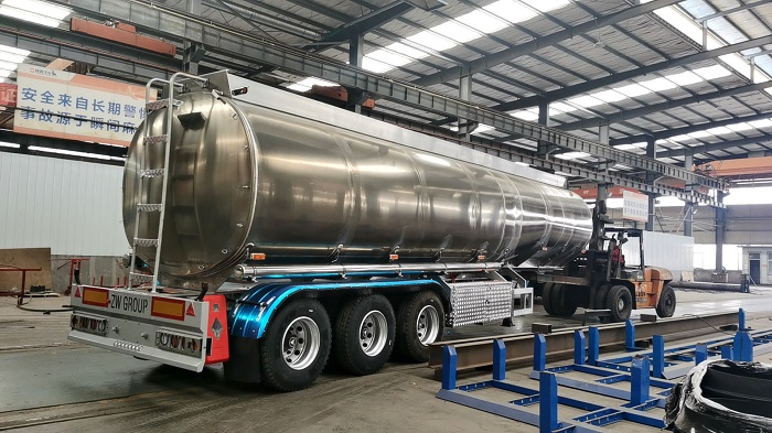 aluminum tanker trailer