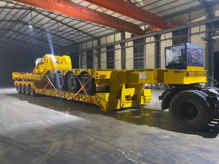 removable goose neck semi trailer