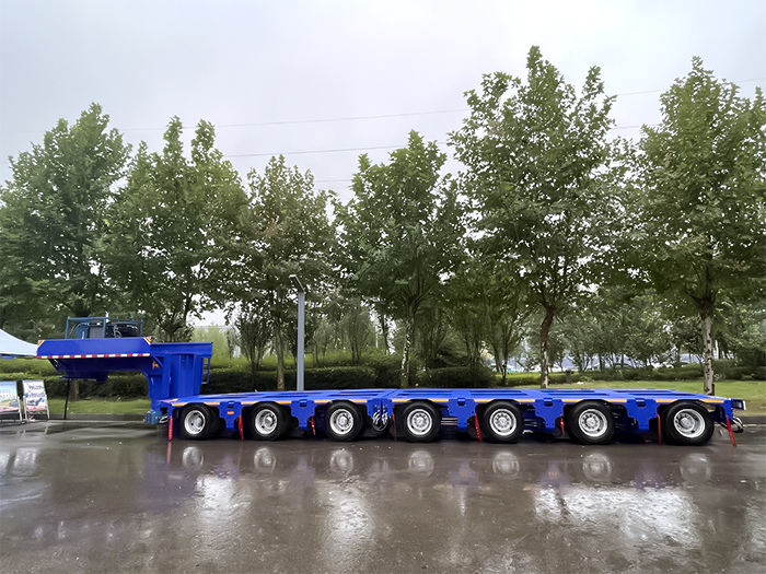 200 Tons Carbon Steel Modular Semi Trailer