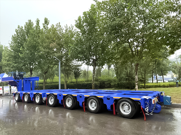 200 Tons Carbon Steel Modular Semi Trailer